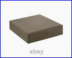 S. T. Dupont Box Cigar Case By Travel Humidor Wood Skin Green Khaki 001356
