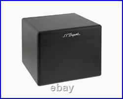 S. T. Dupont Box Humidified Cigar Case X 60 Cigars Humidor Cube Black 001316