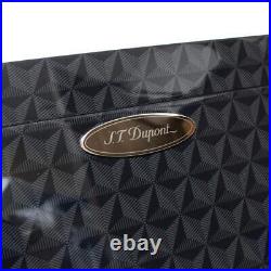 S. T. Dupont Cigarette Strage Box Humidor 75 Cigar Digital Hygrometer Japan New