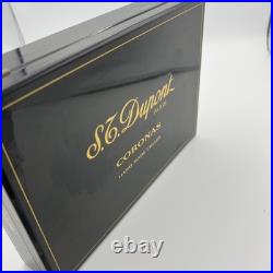 S. T. Dupont Paris Black Laquer Humidor Coronas Hand Made Cigar Box S. T. Dupont Paris Black Laquer Humidor Coronas Hand Made Cigar Box