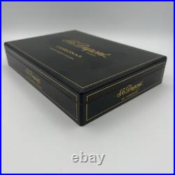 S. T. Dupont Paris Black Laquer Humidor Coronas Hand Made Cigar Box S. T. Dupont Paris Black Laquer Humidor Coronas Hand Made Cigar Box