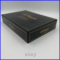 S. T. Dupont Paris Black Laquer Humidor Coronas Hand Made Cigar Box S. T. Dupont Paris Black Laquer Humidor Coronas Hand Made Cigar Box
