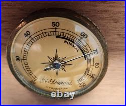 S. T. Dupont Paris Lacquered Wood Cigar Box Humidor with Original Packaging