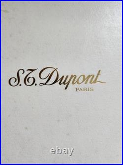 S. T. Dupont Paris Lacquered Wood Cigar Box Humidor with Original Packaging
