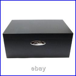 S. T. Dupont Wooden Cigar Case 50 cigars Humidor hygrometer