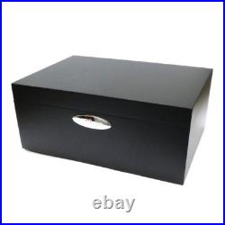 S. T. Dupont Wooden Cigar Case 50 cigars Humidor hygrometer
