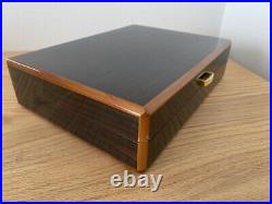 S. T. Dupont humidor Cigar Case brown black without box