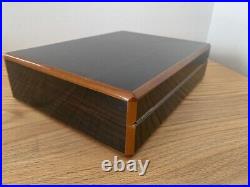 S. T. Dupont humidor Cigar Case brown black without box