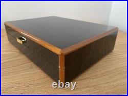 S. T. Dupont humidor Cigar Case brown black without box