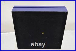 Santa Damiana La Romana Blue Lacquered Wood Cigar Humidor Box