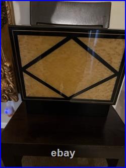 Savinelli Geometric Design Old Vintage Cigar Case
