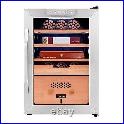 Schmecke 300 Cigar Humidor, Cigar Humidifier, Cigar Box & Cigar Hygrometer