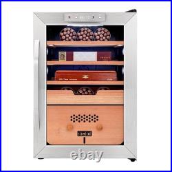 Schmecke 300 Cigar Humidor, Cigar Humidifier, Cigar Box & Cigar Hygrometer