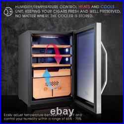 Schmecke 300 Cigar Humidor, Cigar Humidifier, Cigar Box & Cigar Hygrometer Schmecke 300 Cigar Humidor, Cigar Humidifier, Cigar Box & Cigar Hygrometer