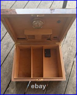 Series 2005 Daniel Marshall 69/200 Hand Made Wood Humidor Lock Box