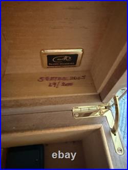Series 2005 Daniel Marshall 69/200 Hand Made Wood Humidor Lock Box