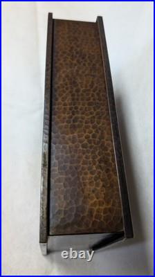 Signed Roycroft Large Cigar Humidor Box Signed Roycroft Large Cigar Humidor Box