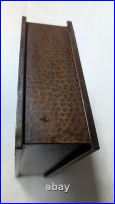 Signed Roycroft Large Cigar Humidor Box Signed Roycroft Large Cigar Humidor Box