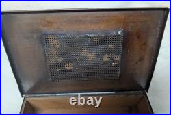 Signed Roycroft Large Cigar Humidor Box Signed Roycroft Large Cigar Humidor Box