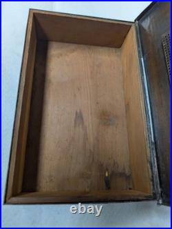 Signed Roycroft Large Cigar Humidor Box Signed Roycroft Large Cigar Humidor Box