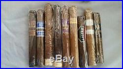 Small Rocky Patel humidor with Rocky Patel collectible cigar bands and