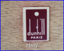 Super Rare Vintage Alfred Dunhill Miniature Burlwood Cigar Humidor/Cigarette Box