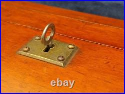 Superb C. N. Swift 1800s Mahogany Cigar Humidor WithBeveled Glass Top & Brass Hrdwr Superb C. N. Swift 1800s Mahogany Cigar Humidor WithBeveled Glass Top & Brass Hrdwr