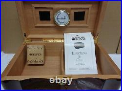 Supreme Humidor cigar wooden box 15 x 9 x 6.5