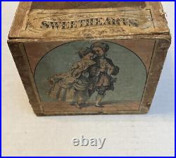 Sweethearts Cigar Box 1878 Tax Stamp Antique Jesse Frysinger Jr. Hanover York Pa