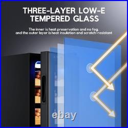 TYLZA 35L FM35CH LARGE Electric Cigar Humidor with Temperature & humidity contro