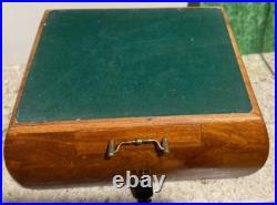 Tabacalera Cigar Humidor Box Wood Philippines Hygrometer 11 x 9x 5.25 drawer