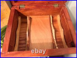Tabacalera Cigar Humidor Box Wood Philippines Hygrometer 11 x 9x 5.25 drawer