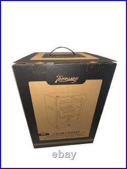 Tesonway Cigar Humidor Box Spanish Cedar, Glass Display, Digital Hygrometer