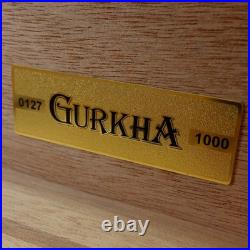 The Gurkha 35th Anniversary Cigar Humidor limited edition, high quality