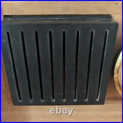 Thompson Cigar Humidor Wood Box Lined Includes Key