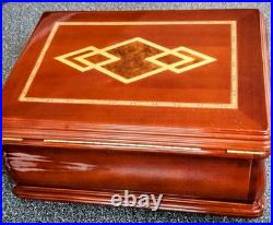 Thompson and Company 1915 Vtg. Humidor Cigar Storage Box Cedar Lined/ Flawless