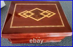 Thompson and Company 1915 Vtg. Humidor Cigar Storage Box Cedar Lined/ Flawless