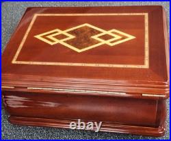 Thompson and Company 1915 Vtg. Humidor Cigar Storage Box Cedar Lined/ Flawless