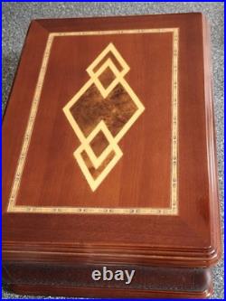 Thompson and Company 1915 Vtg. Humidor Cigar Storage Box Cedar Lined/ Flawless