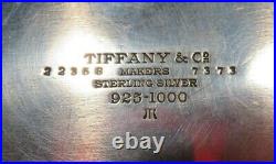 Tiffany & Co. Sterling Silver. 925 Humidor Cigar box #22358 Makers 7373 29+ oz