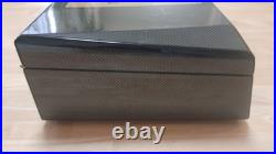 Tonino Lamborghini Cigar Humidor Carbon Fiber Look Rare Luxury Box