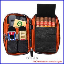Travel Cigar Bag Case Humidor Cigar Lighter Cutter Holder Punch Needles Humidity Travel Cigar Bag Case Humidor Cigar Lighter Cutter Holder Punch Needles Humidity