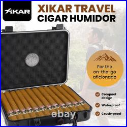 Travel Cigar Humidor Case with Airtight Seal ABS Plastic Portable Humidor Box