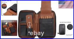 Travel-Friendly Cigar Case Box for Husband, Holds 5-6 Cigars Travel-Friendly Cigar Case Box for Husband, Holds 5-6 Cigars