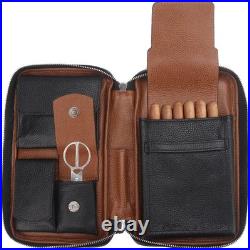 Travel-Friendly Cigar Case Box for Husband, Holds 5-6 Cigars Travel-Friendly Cigar Case Box for Husband, Holds 5-6 Cigars