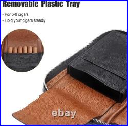 Travel-Friendly Cigar Case Box for Husband, Holds 5-6 Cigars Travel-Friendly Cigar Case Box for Husband, Holds 5-6 Cigars