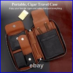 Travel-Friendly Cigar Case Box for Husband, Holds 5-6 Cigars Travel-Friendly Cigar Case Box for Husband, Holds 5-6 Cigars