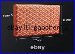 Travel Orange Cedar Wood Cigar Humidor Box 10 Tube Cigar Portable Cigar Case