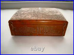 Unusual World War II A Victory In Europe Commemorative Cigar Box Humidor