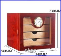 VEVOR 100 Cigar Humidor Cabinet Cedar Cigar Box Humidifier & Hygrometer & Shelve VEVOR 100 Cigar Humidor Cabinet Cedar Cigar Box Humidifier & Hygrometer & Shelve